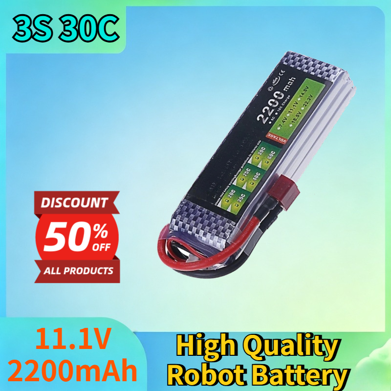 New 3S 30C 11.1V 2200mAh Li-po - Drone Battery 3S recensie en prijs