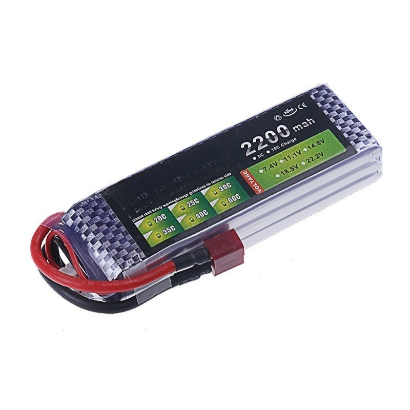 New 3S 30C 11.1V 2200mAh Li-po - Drone Battery 3S recensie en prijs