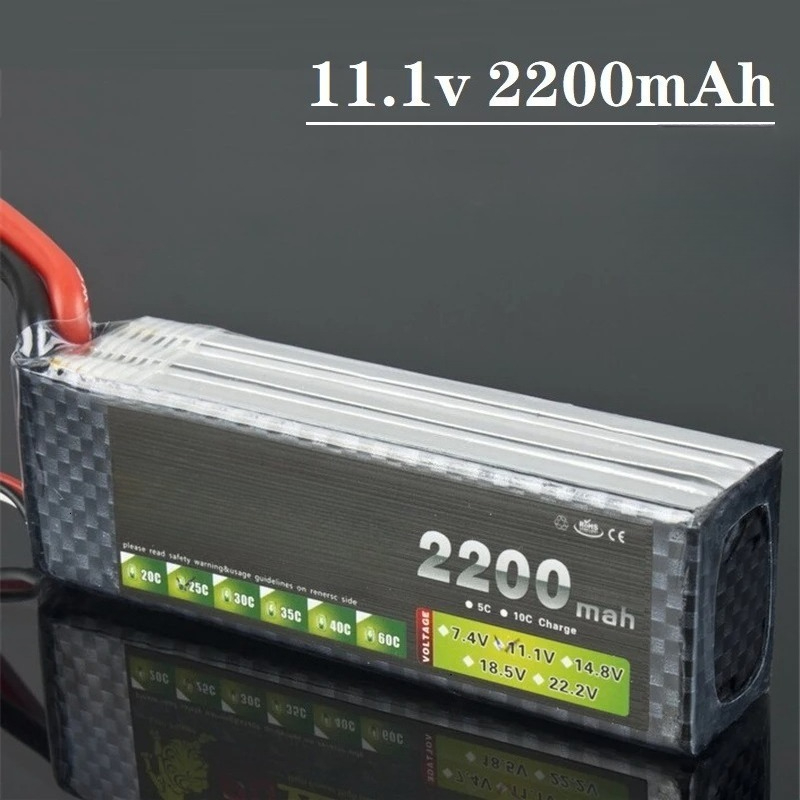 New 3S 30C 11.1V 2200mAh Li-po - Drone Battery 3S recensie en prijs