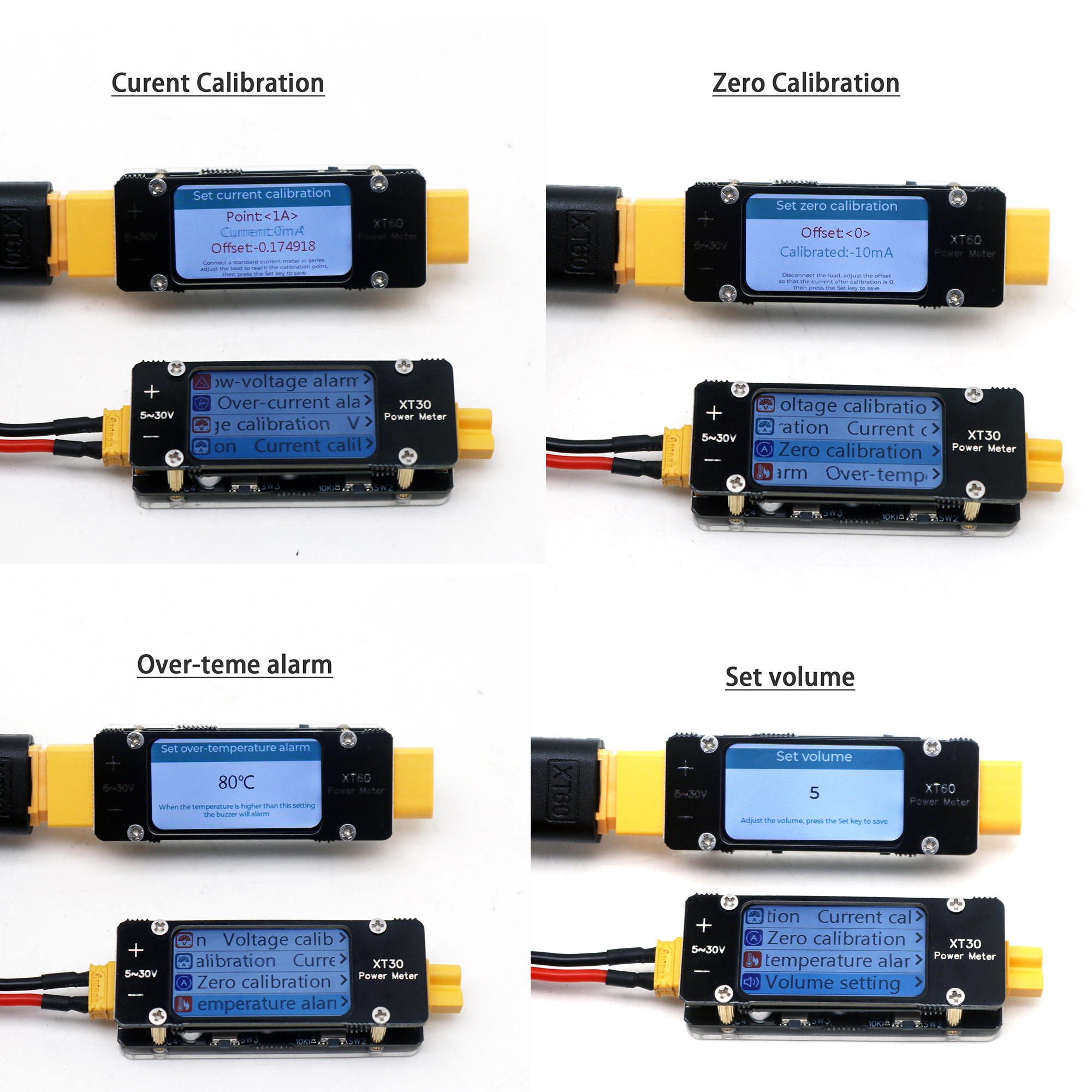 XT30 XT60 Ammeter Power Meter  - Drone Battery High Voltage recensie en prijs