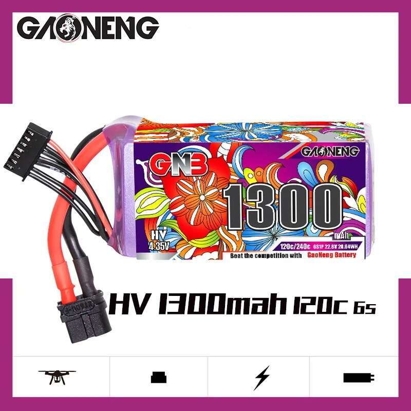 2Pcs GNB 6S Lipo Battery 22.8V - Drone Battery 6S recensie en prijs