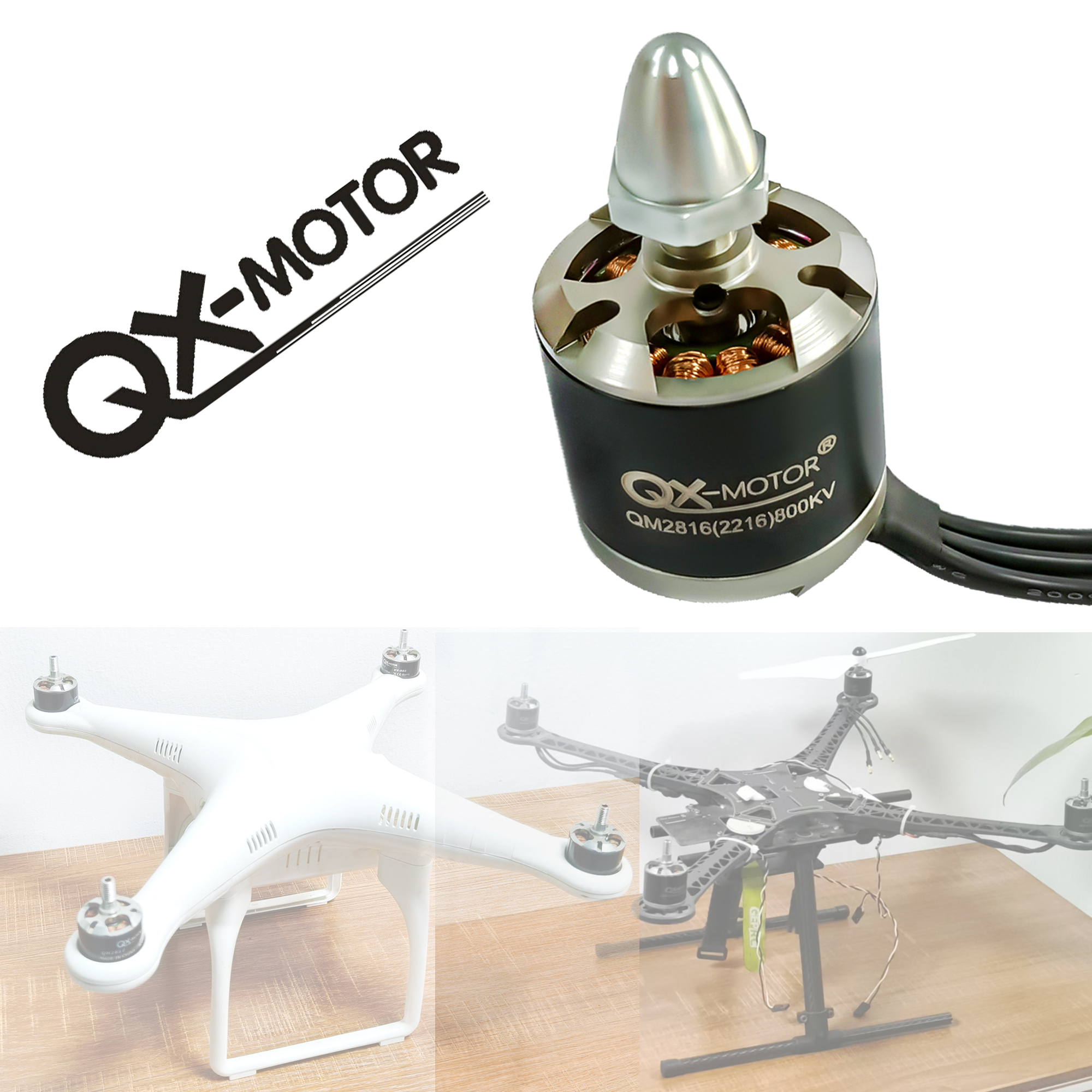 QX-MOTOR 40A 3-4S and QM2816 2 - Drone Battery 4S recensie en prijs