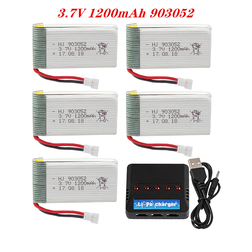 3.7V 1200mah 903052 Lipo Batte - Drone Battery Charger recensie en prijs