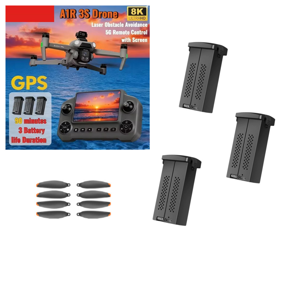 A1R 3S GPS Battery 7.4V 3000mA - Drone Battery 3S recensie en prijs