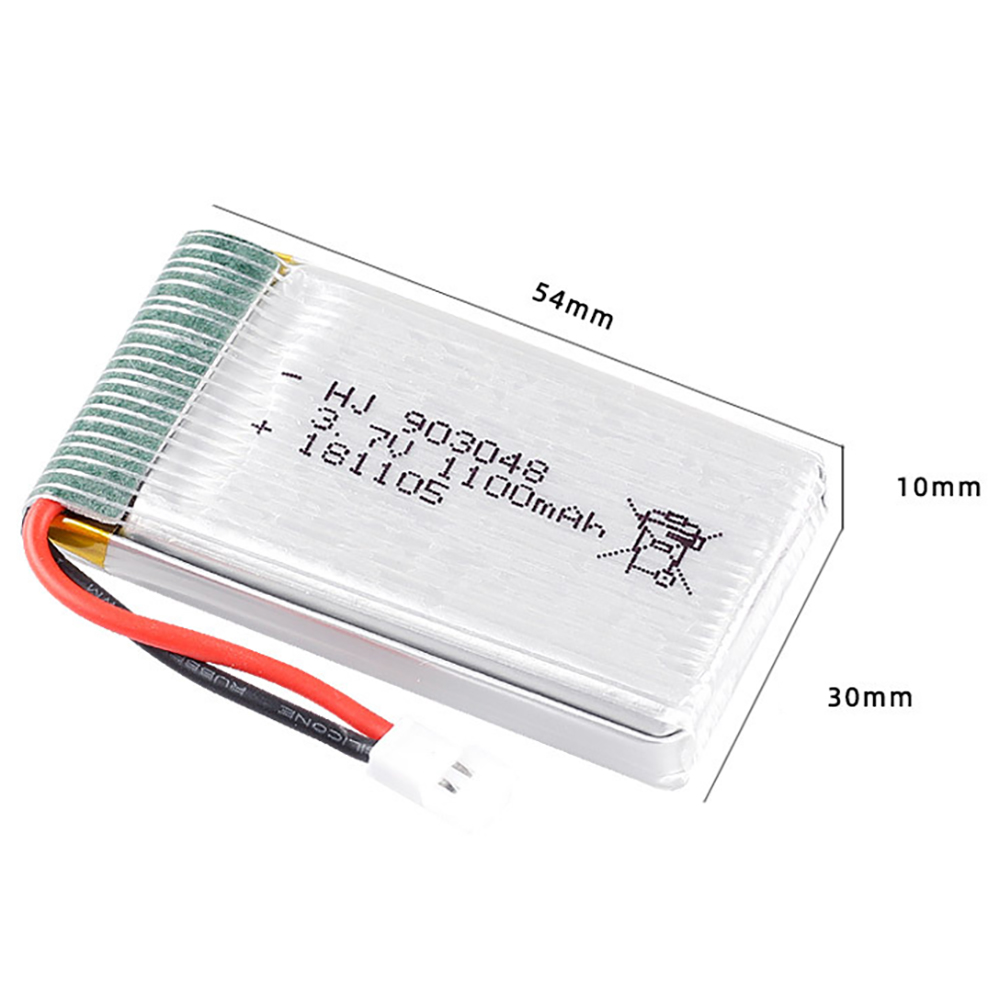 3.7V 1100mAh 903048 Lipo Batte - Drone Battery Lipo recensie en prijs