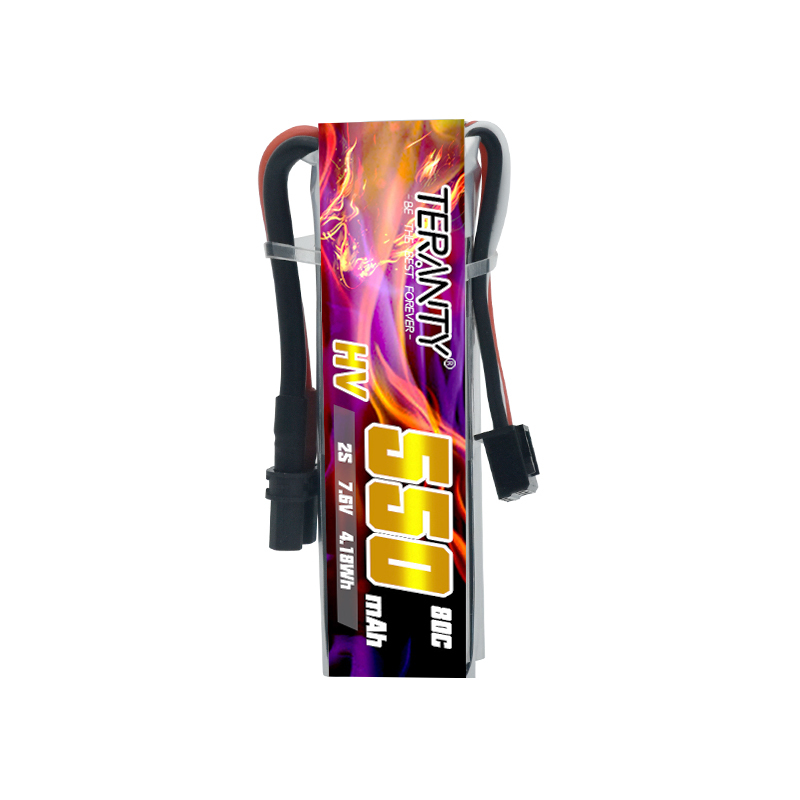 TERANTY 2S 7.6V 550mAh 80C HV  - Drone Battery High Voltage recensie en prijs