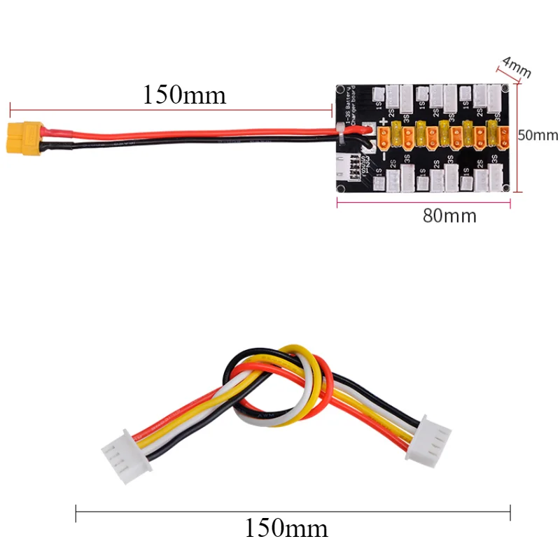 1-5Pcs 1S-3S 20A XT30 Plug Lip - Drone Battery Parallel Board recensie en prijs