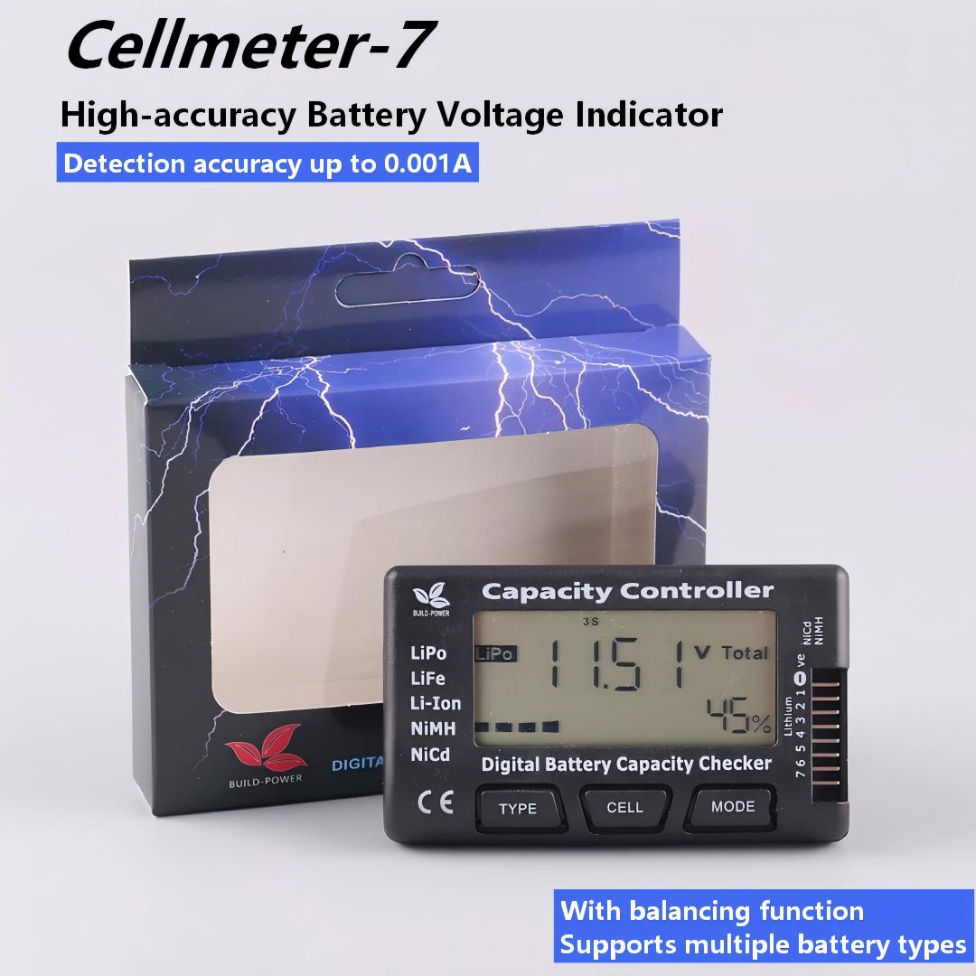 Cellmeter 7 Battery Capacity C - Drone Battery Voltage Checker recensie en prijs