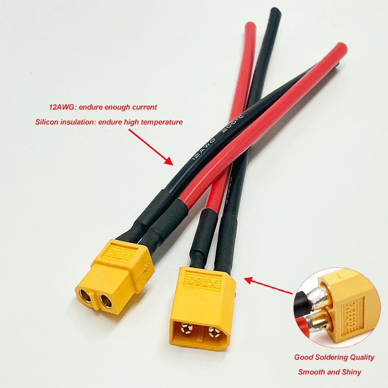 XT60 Connector Female and Male - Drone Battery Connector recensie en prijs