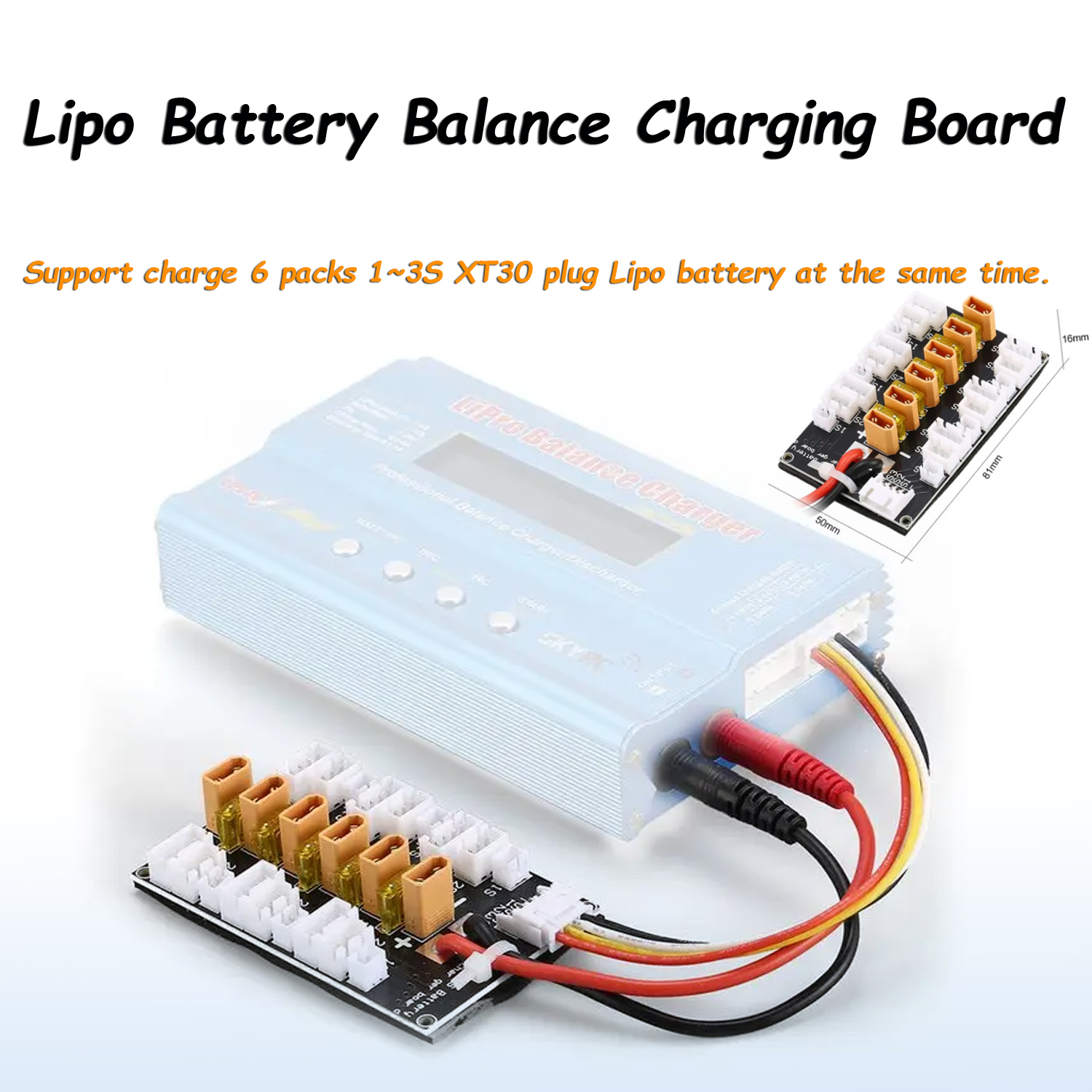 RC Lipo Battery Parallel Charg - Drone Battery Parallel Board recensie en prijs