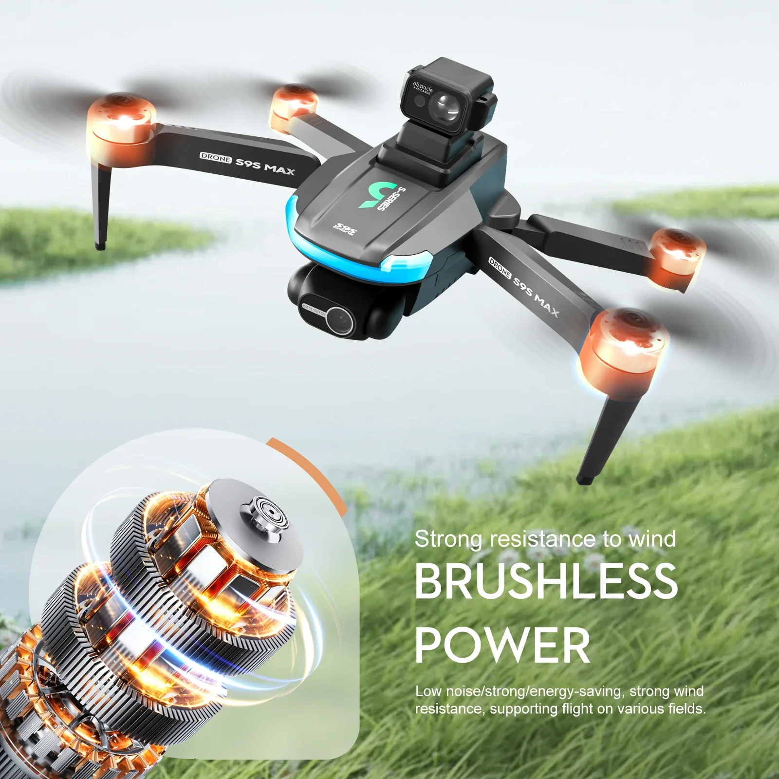 NEW S9S MAX MINI Drone 4K 2-Ax - Drone Battery Box recensie en prijs