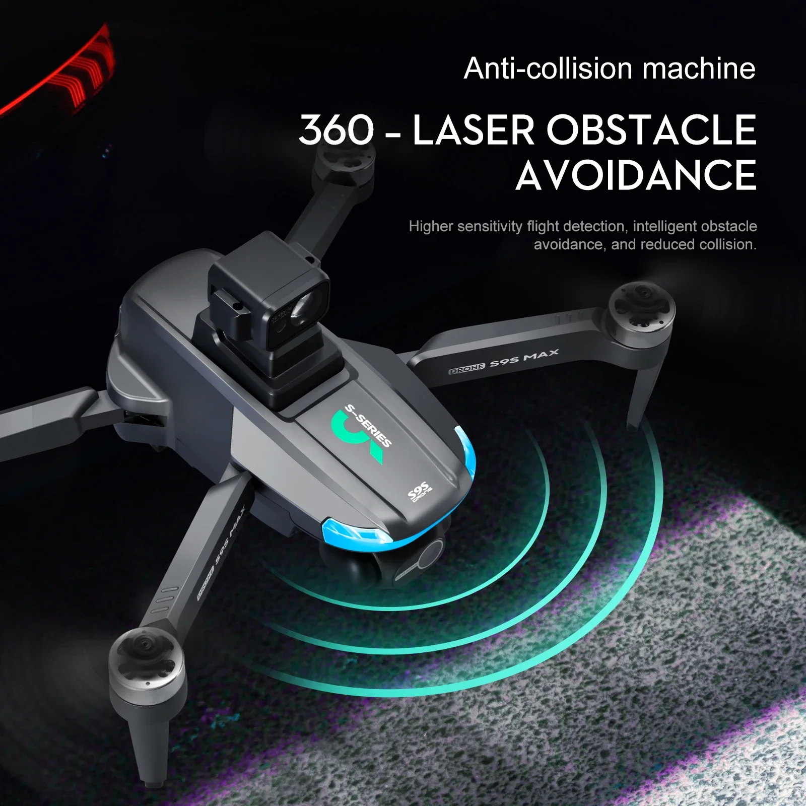 NEW S9S MAX MINI Drone 4K 2-Ax - Drone Battery Box recensie en prijs