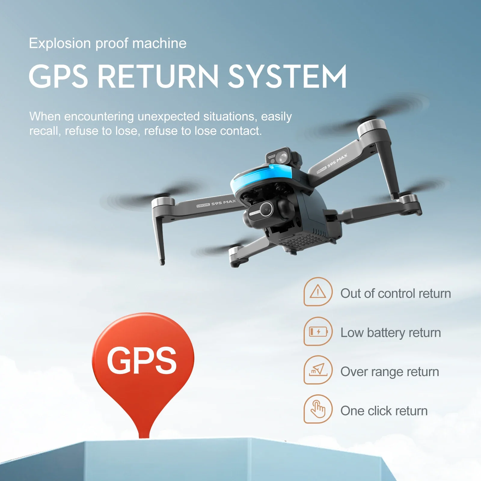 NEW S9S MAX MINI Drone 4K 2-Ax - Drone Battery Box recensie en prijs