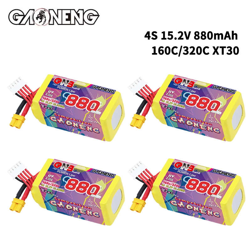 GNB 4S 880mAh 15.2V 160C/320C  - Drone Battery 4S recensie en prijs