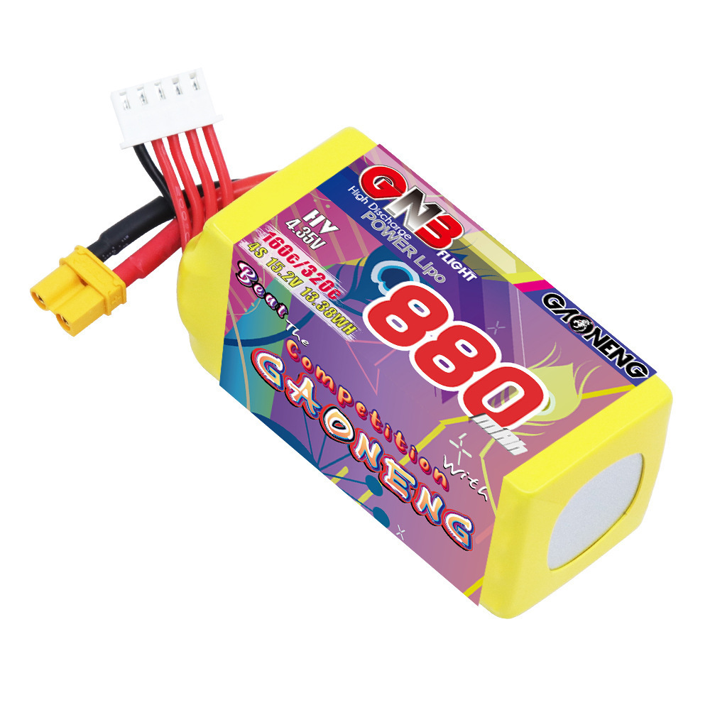 GNB 4S 880mAh 15.2V 160C/320C  - Drone Battery 4S recensie en prijs