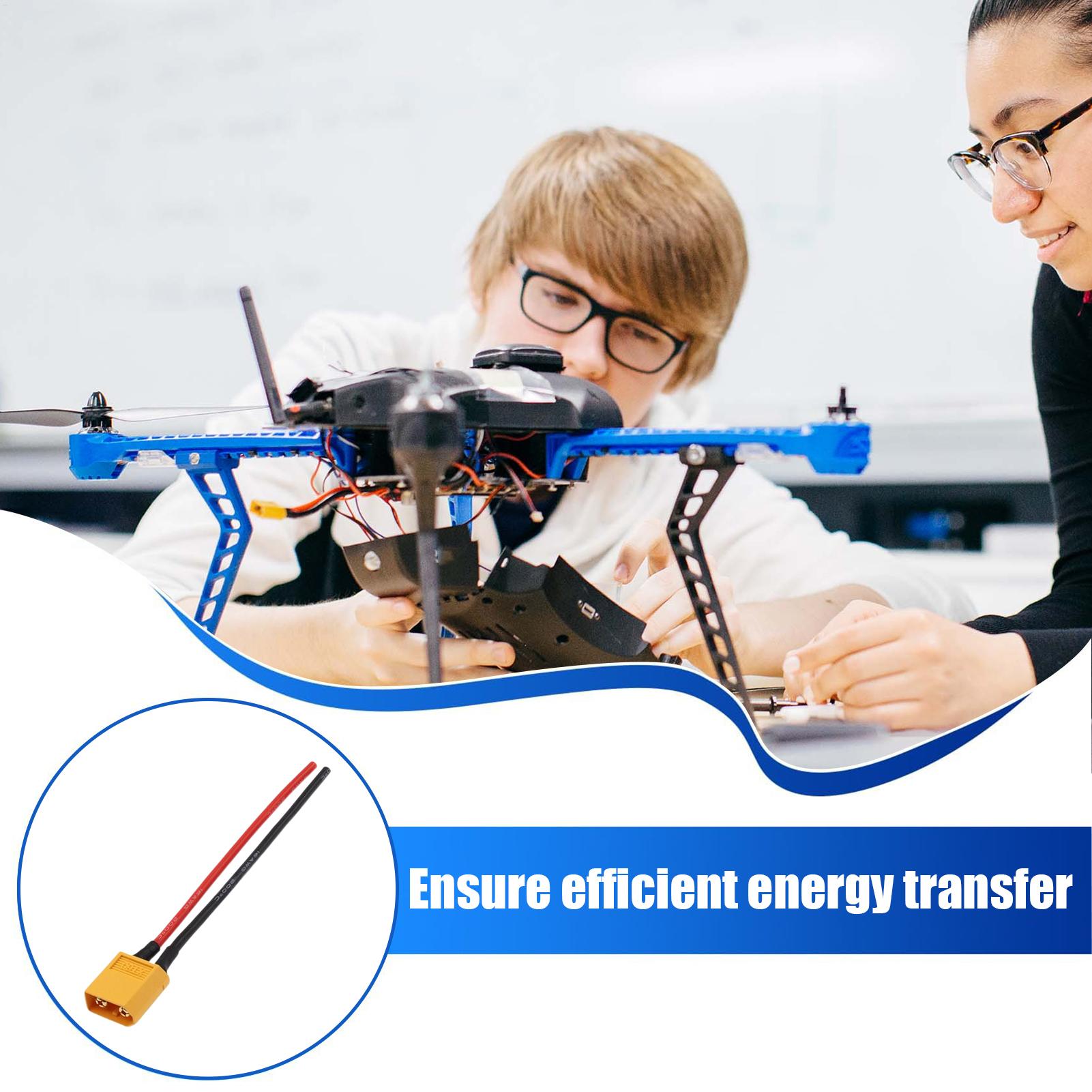 XT60 Male/Female Extension Cab - Drone Battery Connector recensie en prijs