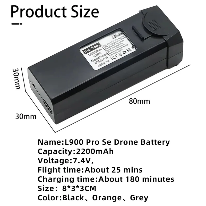 Battery L900 PRO SE Max Drone  - Drone Battery Li-Ion recensie en prijs