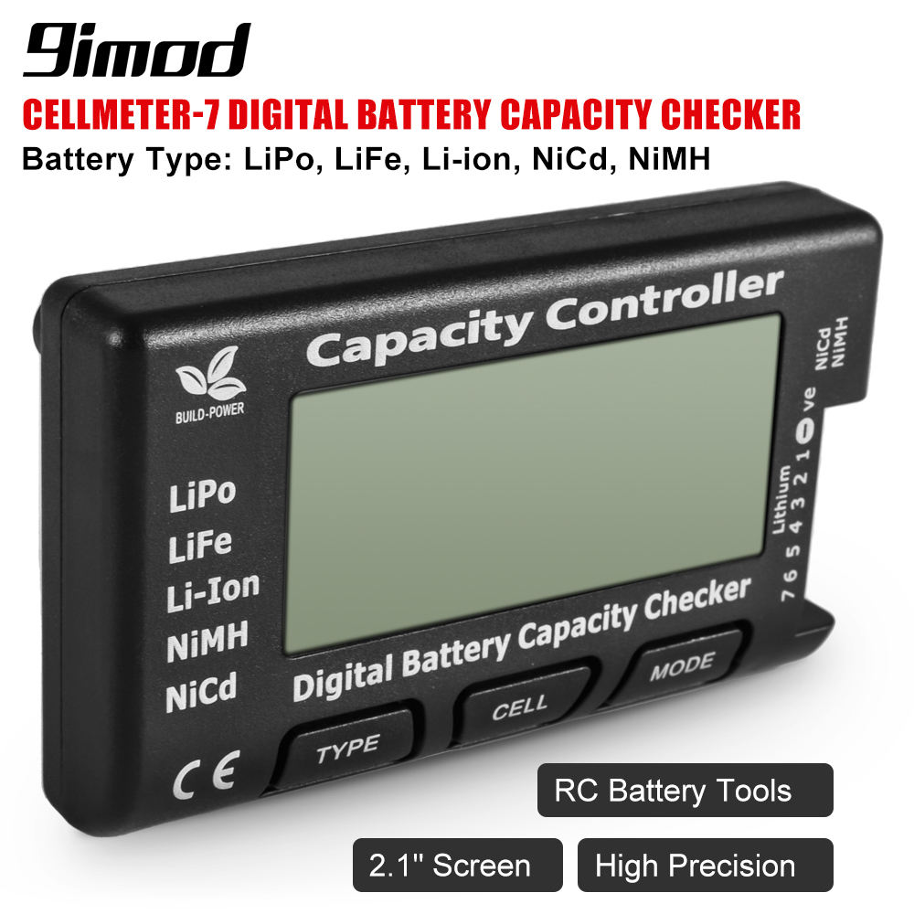 9IMOD RC CellMeter-7 Digital B - Drone Battery Voltage Checker recensie en prijs