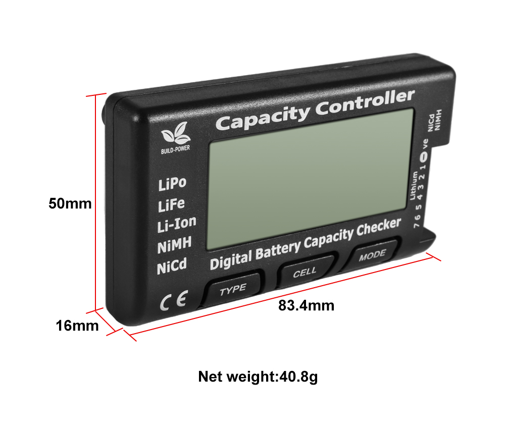 9IMOD RC CellMeter-7 Digital B - Drone Battery Voltage Checker recensie en prijs