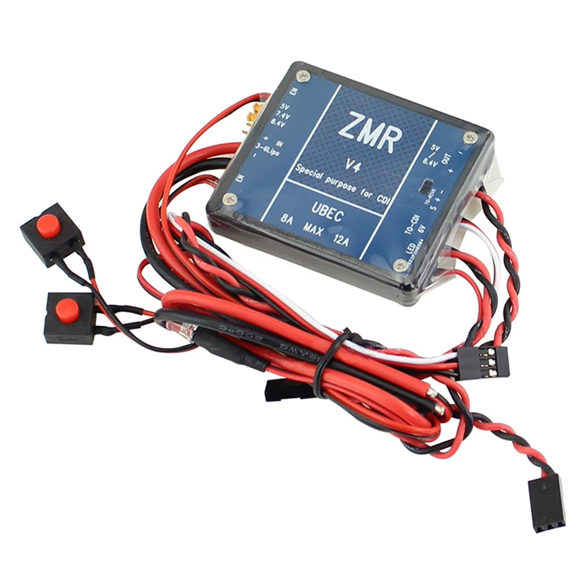 UBEC V2 V3 V4 ZMR 8A Dual BEC  - Drone Battery 6S recensie en prijs