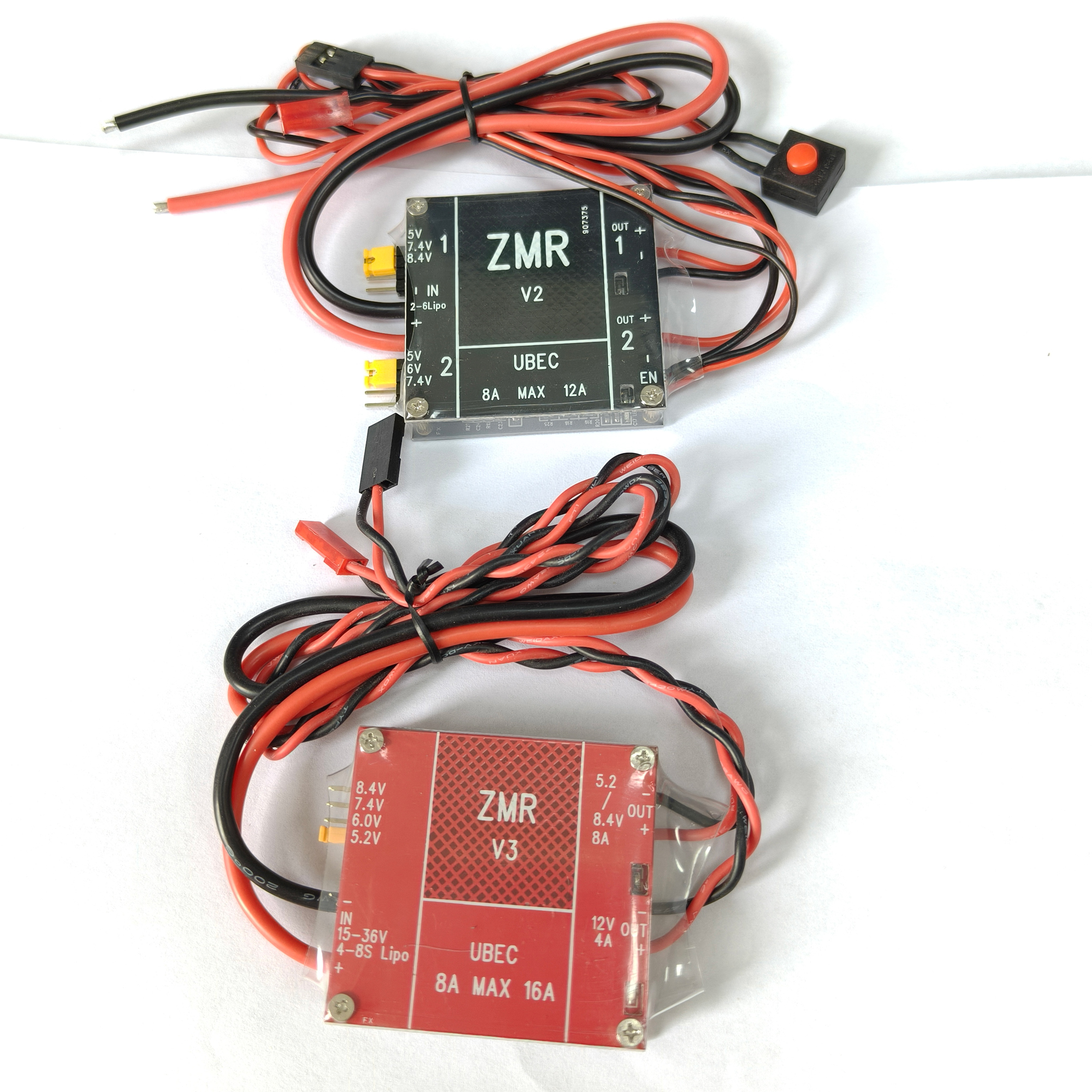 UBEC V2 V3 V4 ZMR 8A Dual BEC  - Drone Battery 6S recensie en prijs