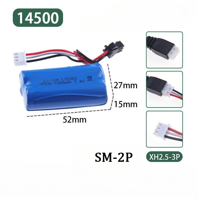 New 7.4V 1200mAh Lithium Batte - Drone Battery Li-Ion recensie en prijs