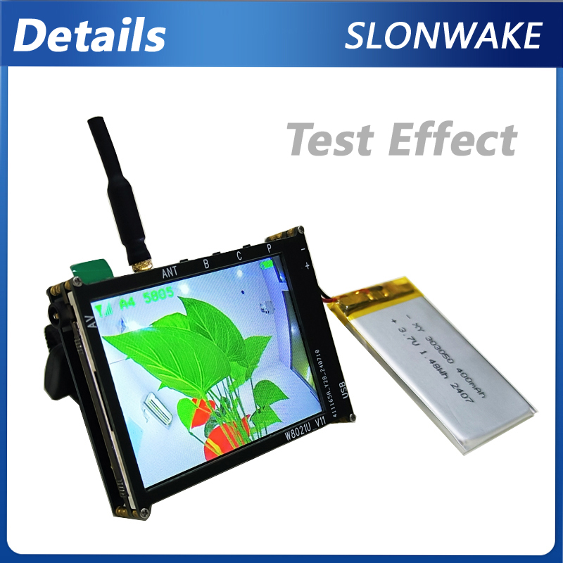 Micro 5.8G 56CH 2.4 Inch LCD 4 - Drone Battery Plate recensie en prijs