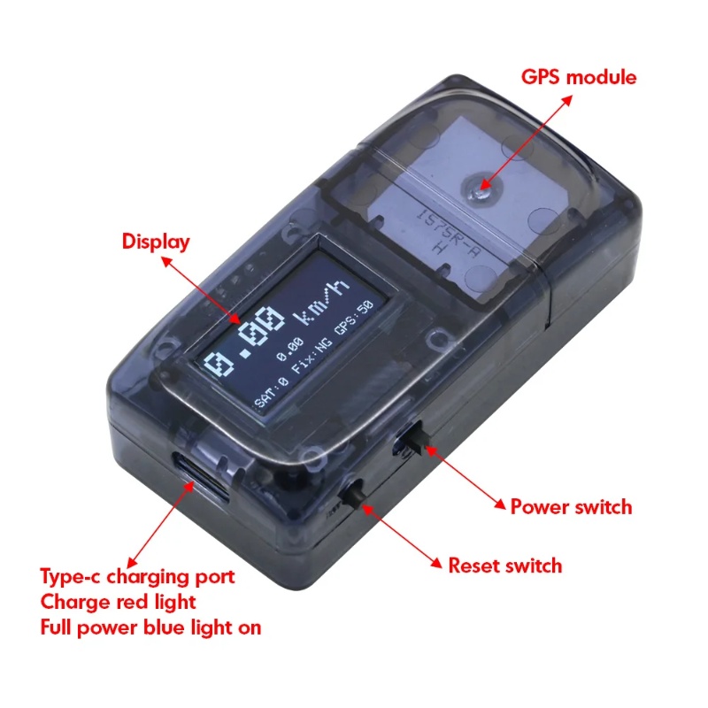 ZMR GPS Speedometer RC Drone T - Drone Battery Plate recensie en prijs
