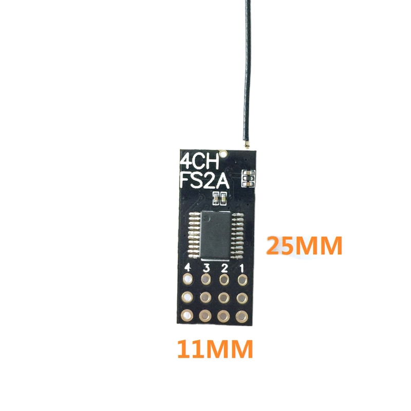 Flysky FS2A Mini Receiver 4CH  - Drone Battery Plate recensie en prijs