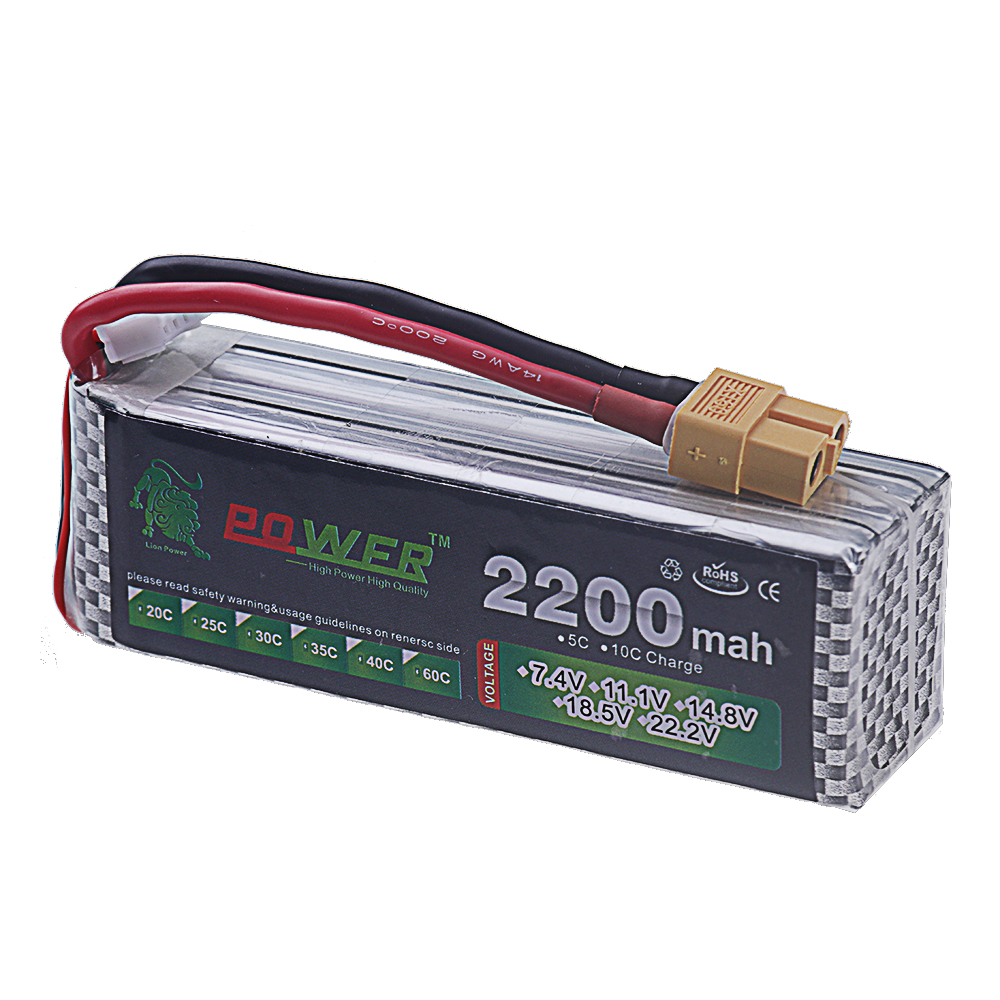 14.8V 2200mah Li-polyme Batter - Drone Battery 4S recensie en prijs
