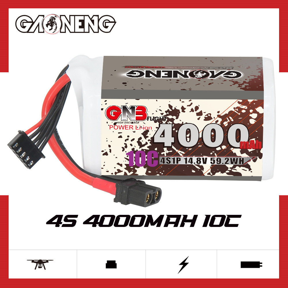 GNB 4000mAh 4S 14.8V 10C 20C W - Drone Battery Plate recensie en prijs