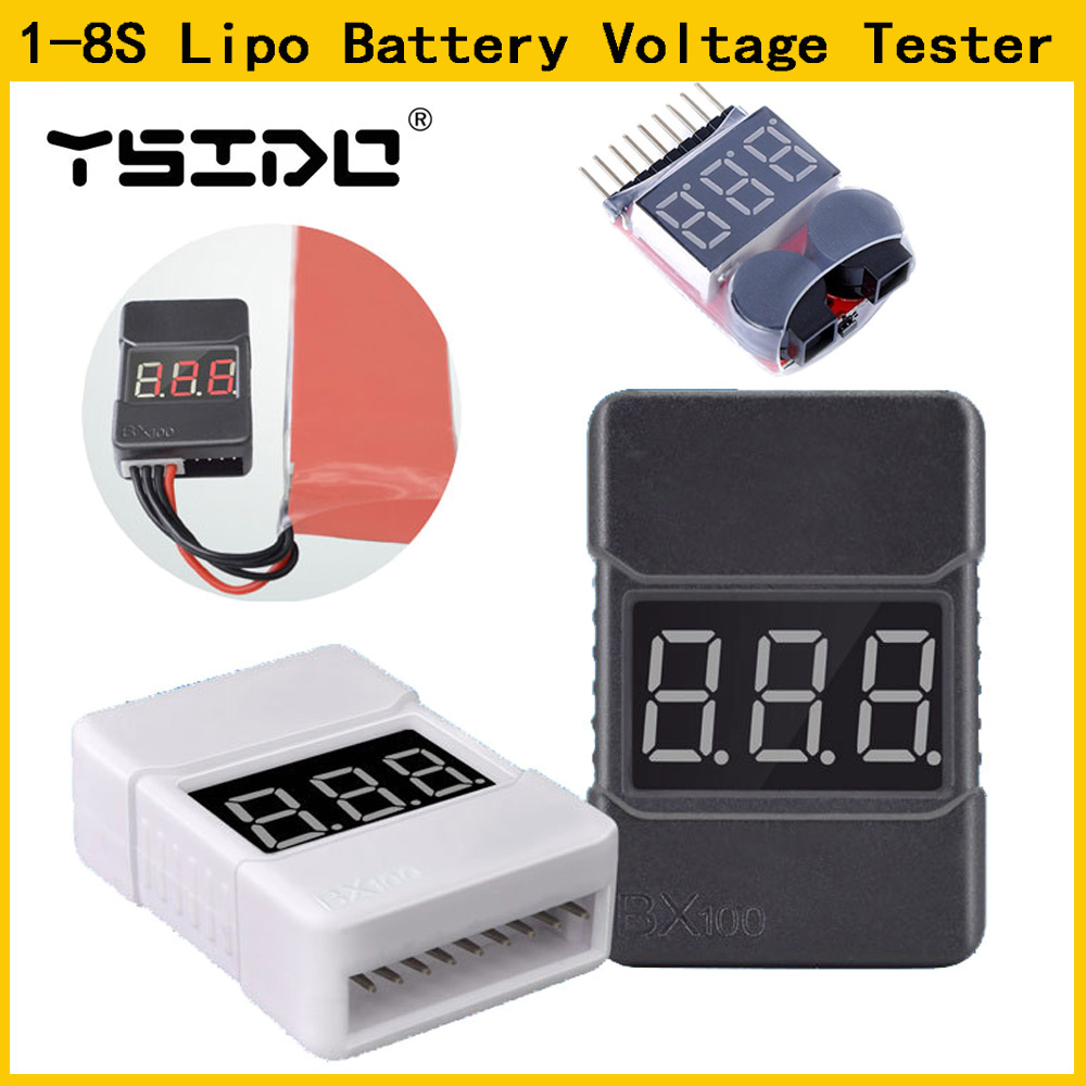 1-8S Lipo Battery Voltage Test - Drone Battery Voltage Checker recensie en prijs
