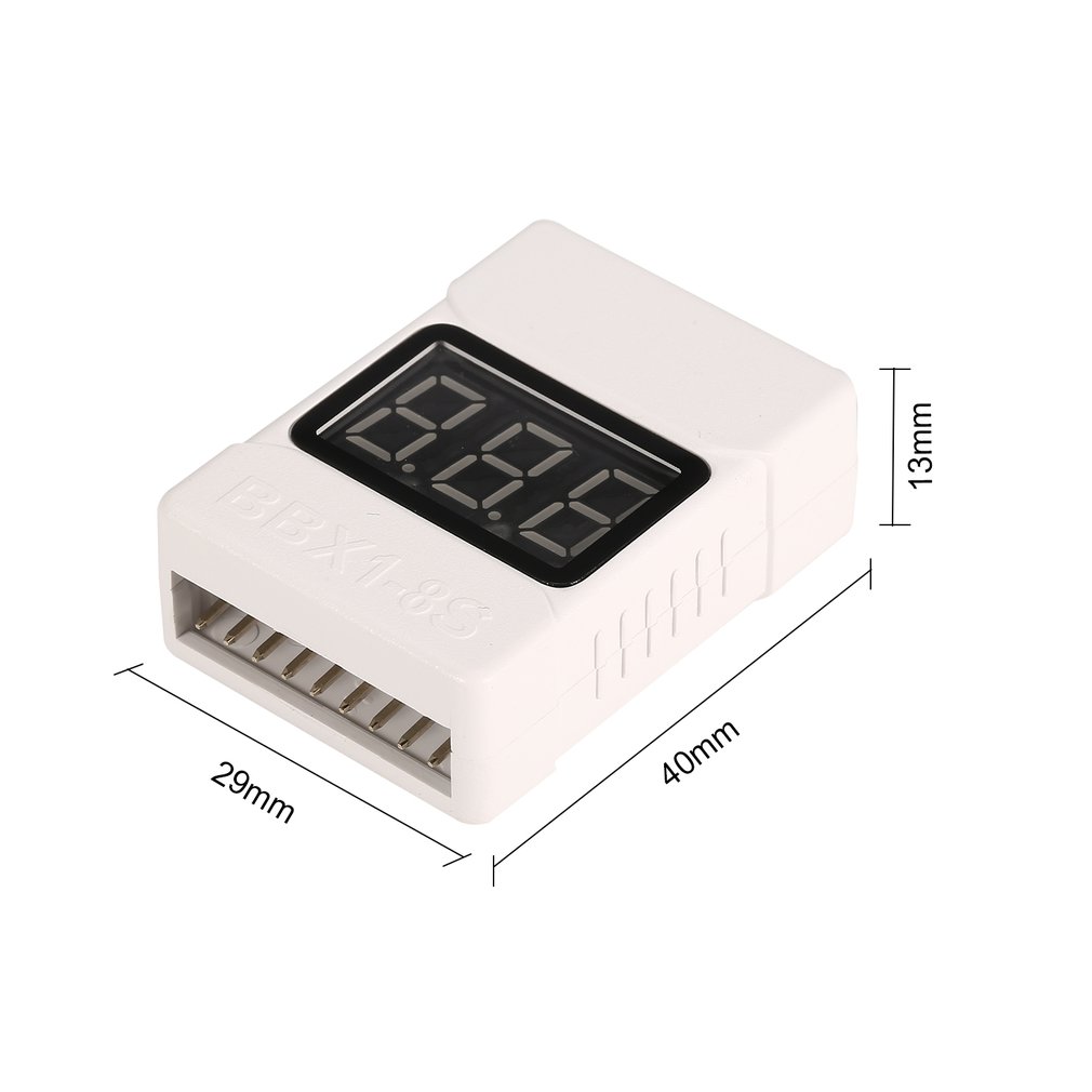 1-8S Lipo Battery Voltage Test - Drone Battery Voltage Checker recensie en prijs