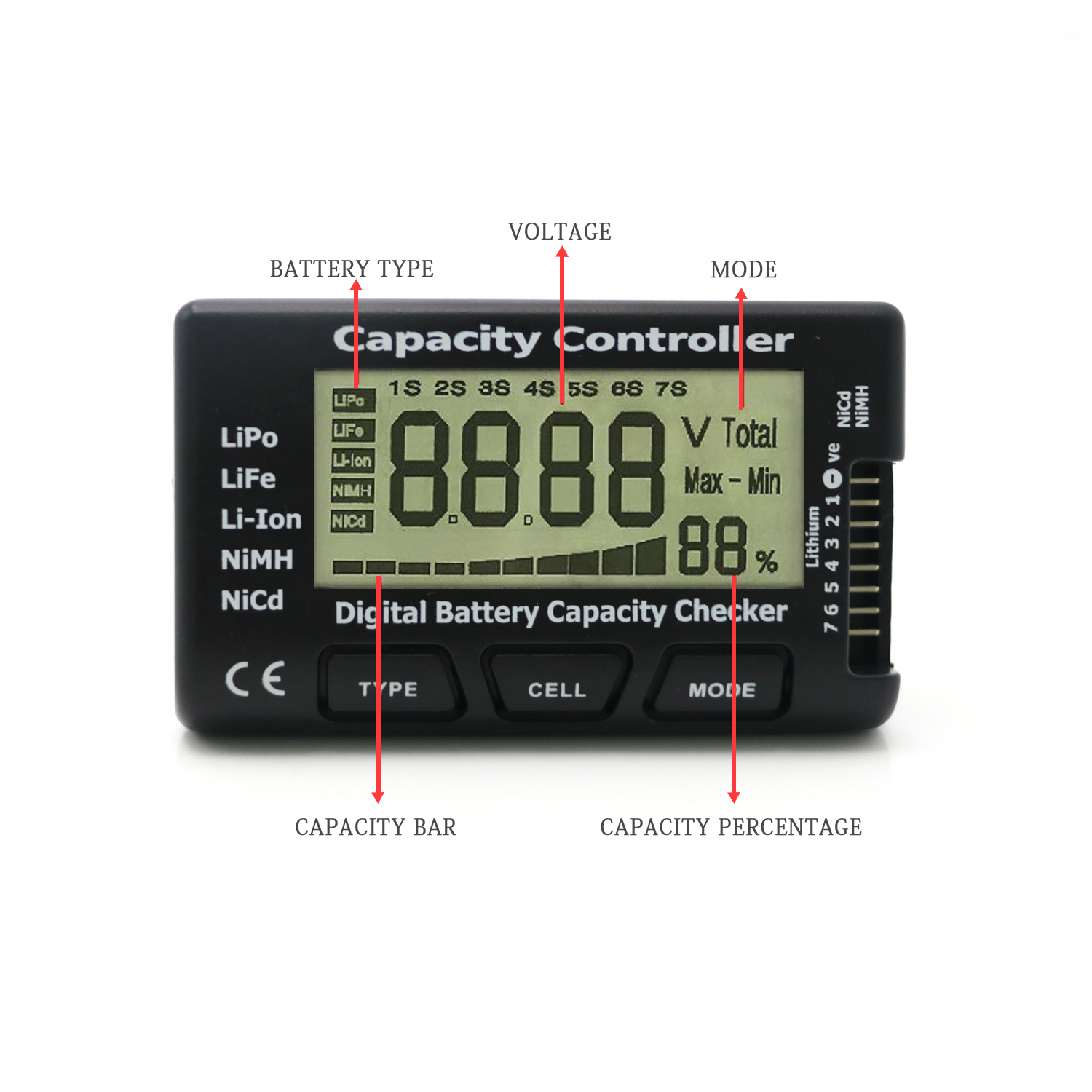 RC Cellmeter 7 Digital Battery - Drone Battery Voltage Checker recensie en prijs