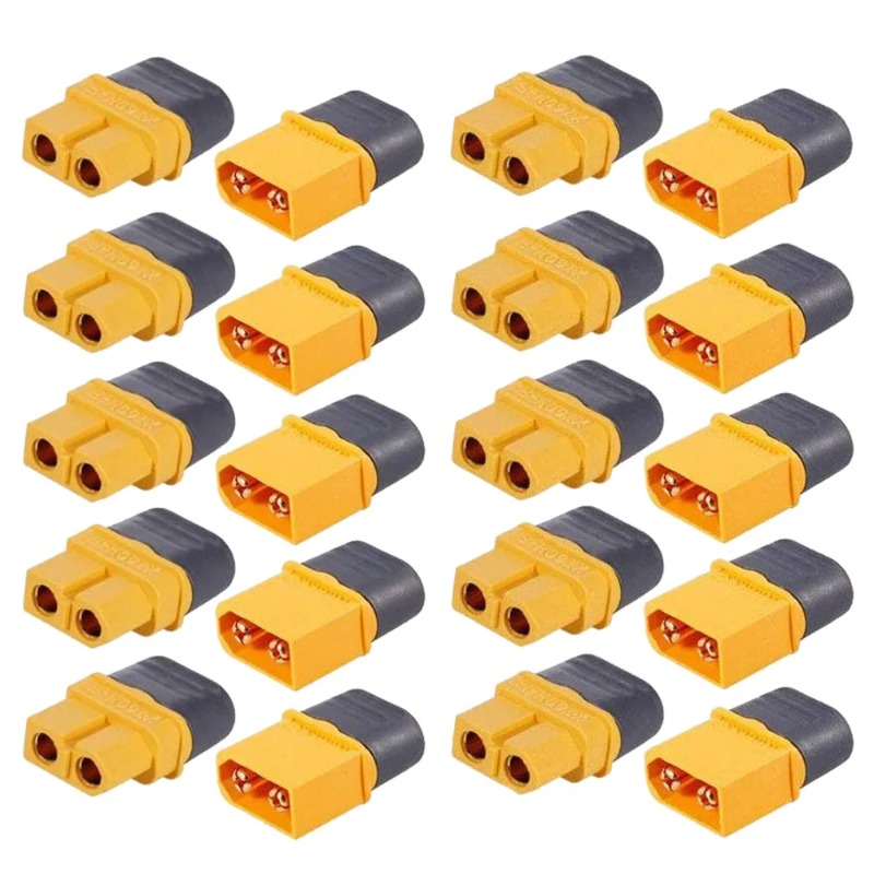1Pair XT60H Female Bullet Conn - Drone Battery Connector recensie en prijs
