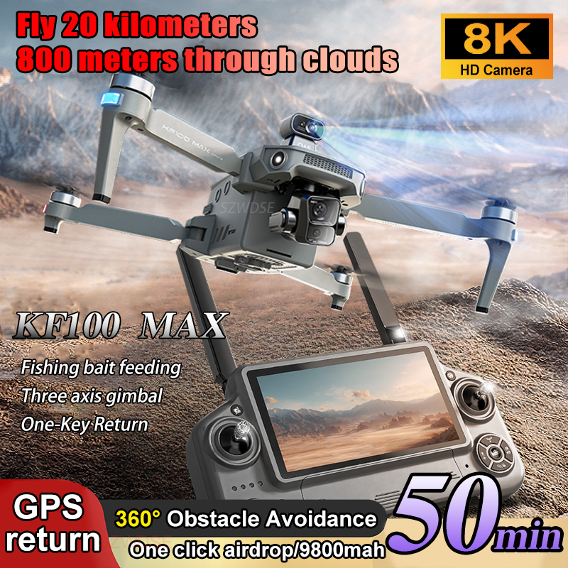 SJRC KF100 MAX 8K UHD Photo HD - Drone Battery Box recensie en prijs
