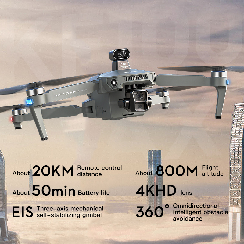 SJRC KF100 MAX 8K UHD Photo HD - Drone Battery Box recensie en prijs