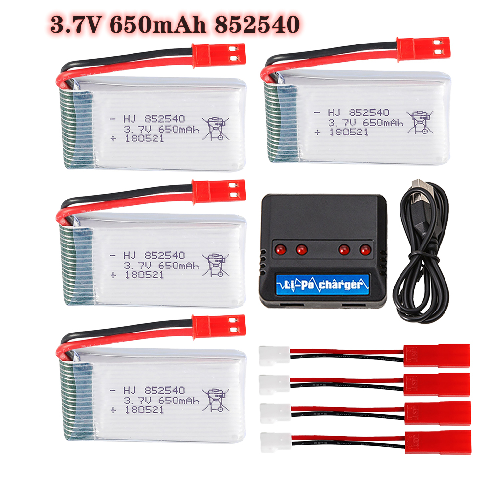 3.7v 650mAh 852540 Lipo Batter - Drone Battery Charger recensie en prijs