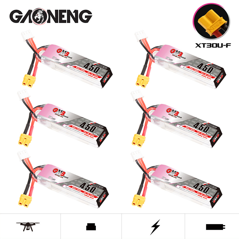 GNB LiPo Battery HV 2S 7.6V 45 - Drone Battery Plate recensie en prijs