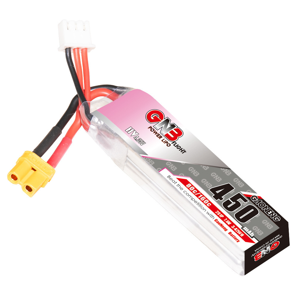 GNB LiPo Battery HV 2S 7.6V 45 - Drone Battery Plate recensie en prijs