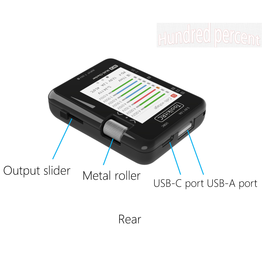 ToolkitRC MC8 Mini Size Cell c - Drone Battery Voltage Checker recensie en prijs