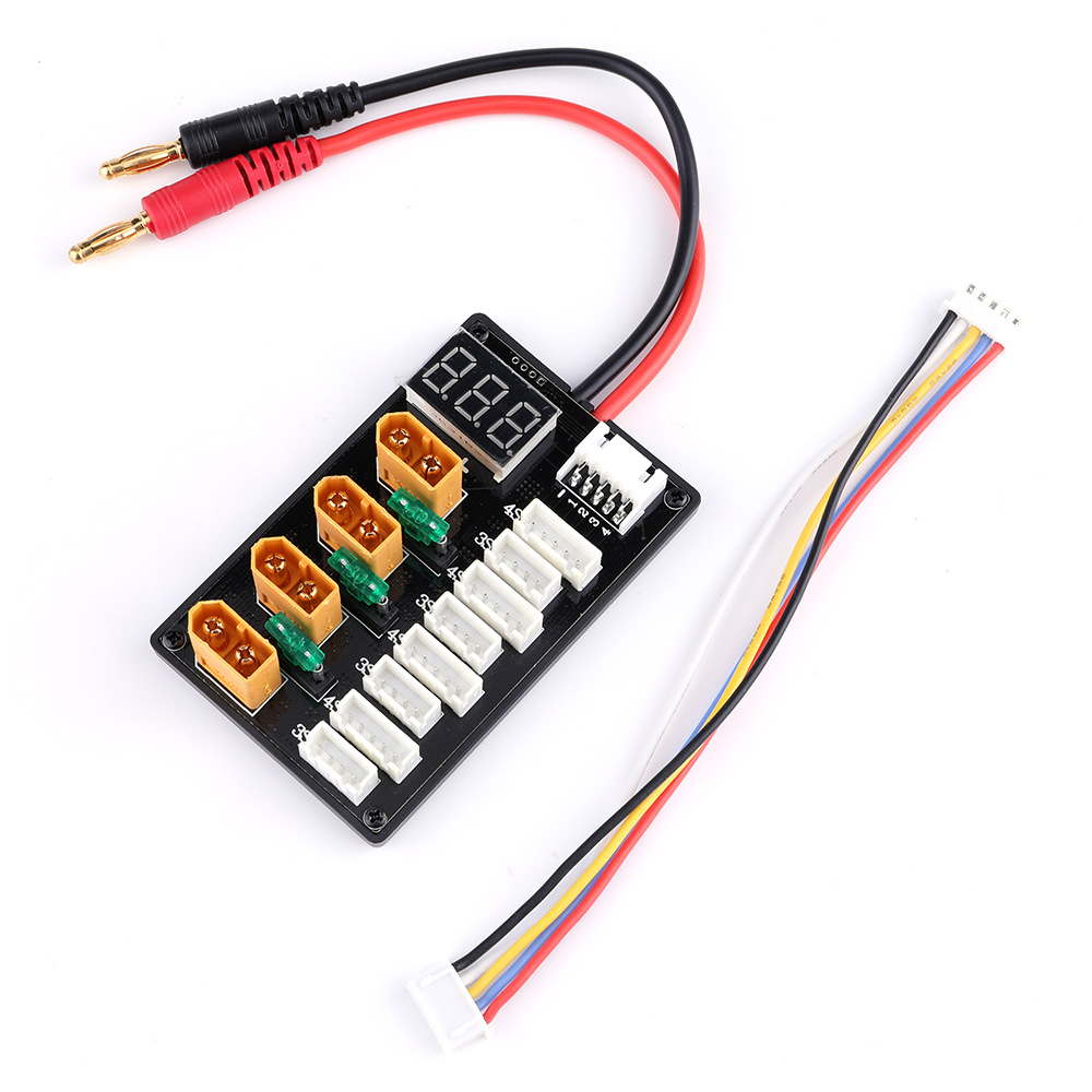 XT60 Plug 3S 4S Lipo Battery P - Drone Battery Parallel Board recensie en prijs