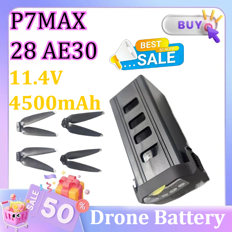 11.4V 4500mAh P7MAX 28 AE30 Dr - Drone Battery Li-Ion recensie en prijs