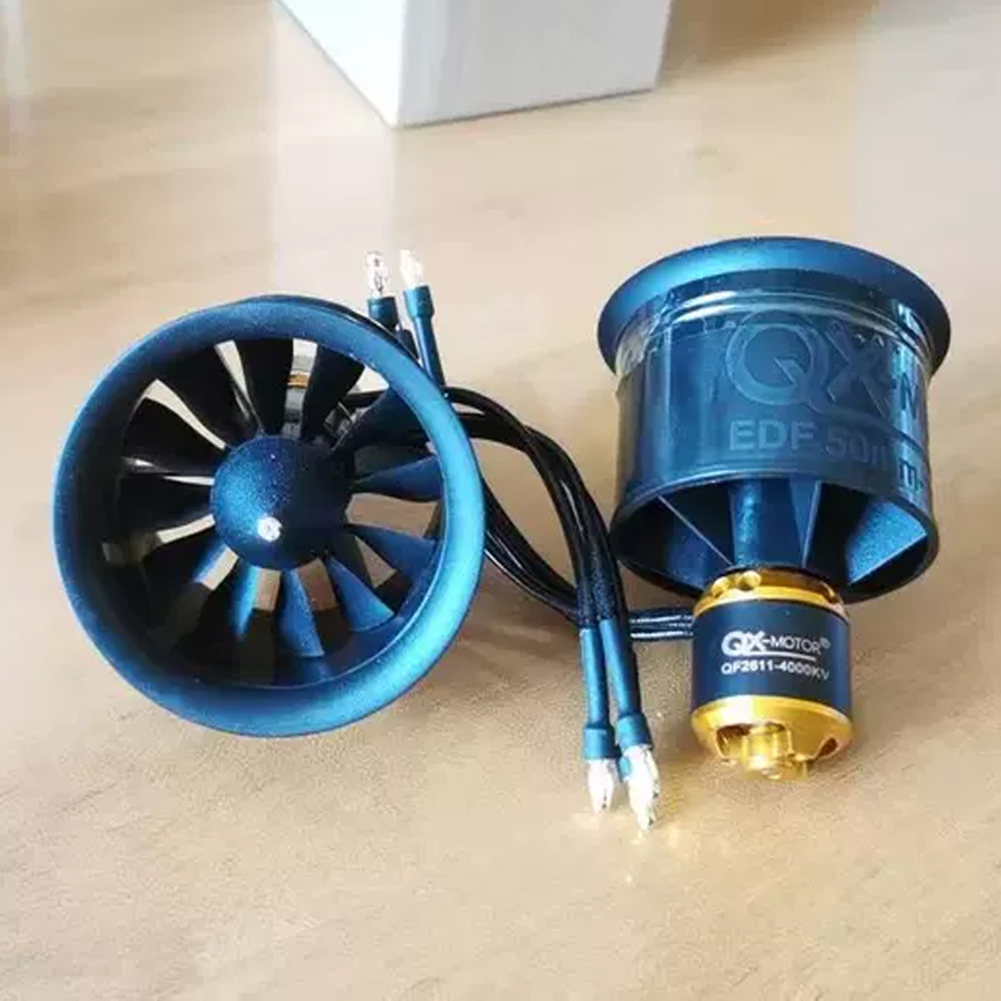 QX-MOTOR EDF 50mm QF2611 3S-4S - Drone Battery 4S recensie en prijs