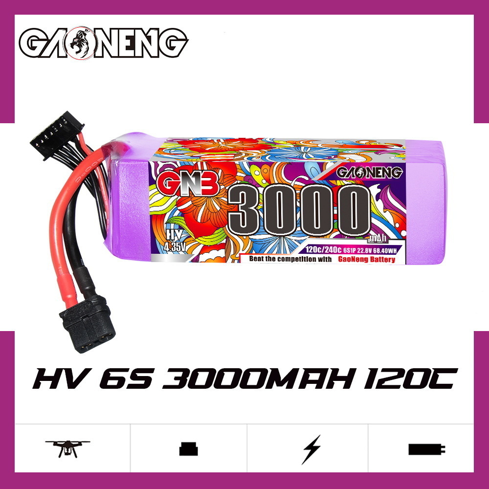 Original GNB HV 6S 22.8V 3000m - Drone Battery 6S recensie en prijs