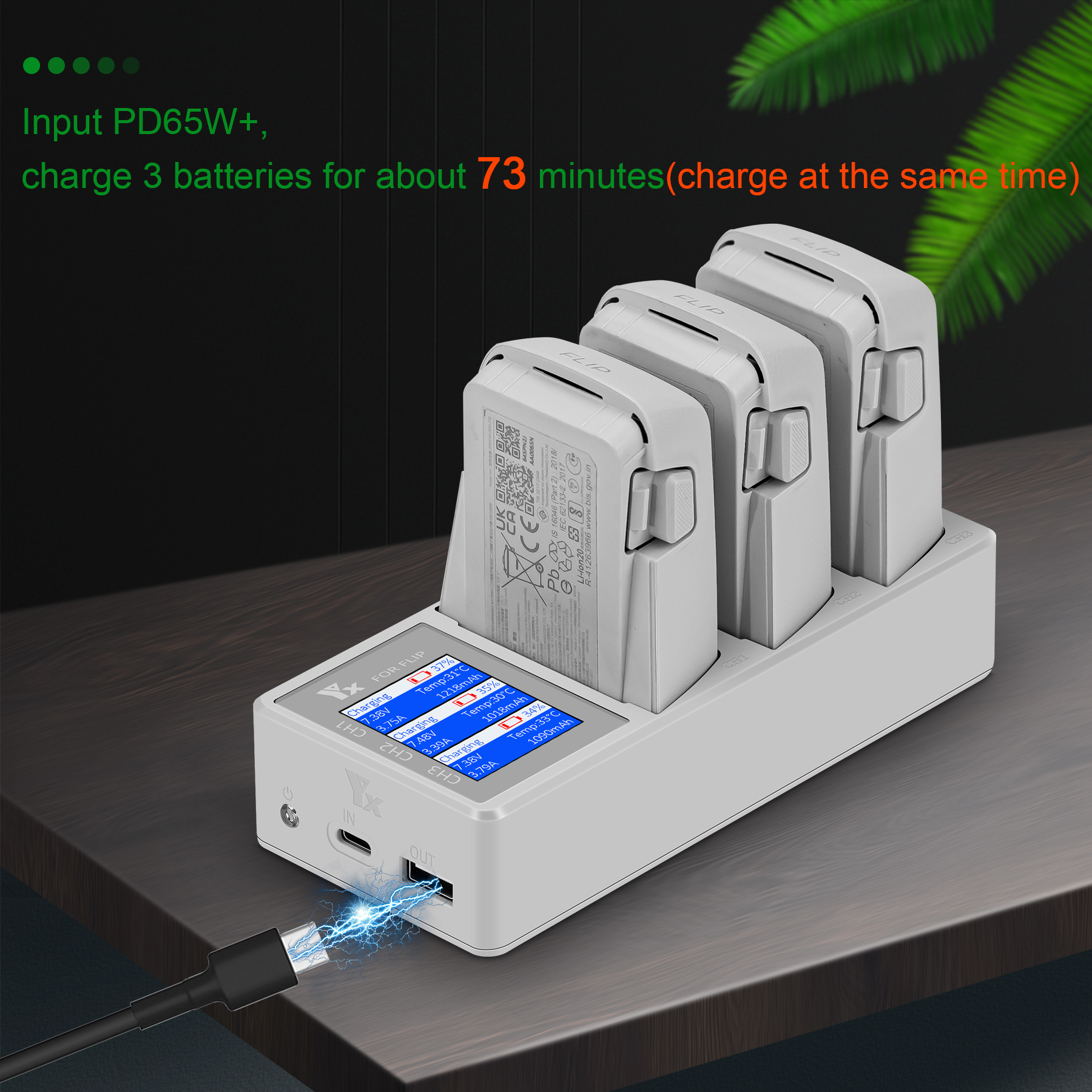 3 IN 1 Battery Charger For DJI - Drone Battery Parallel Board recensie en prijs
