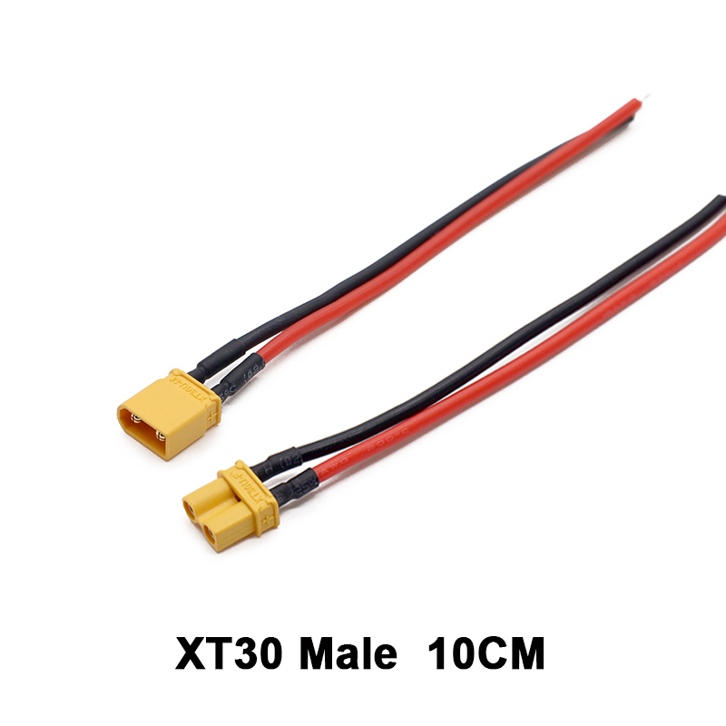 XT30 Pigtail Plug Male and Fem - Drone Battery Connector recensie en prijs