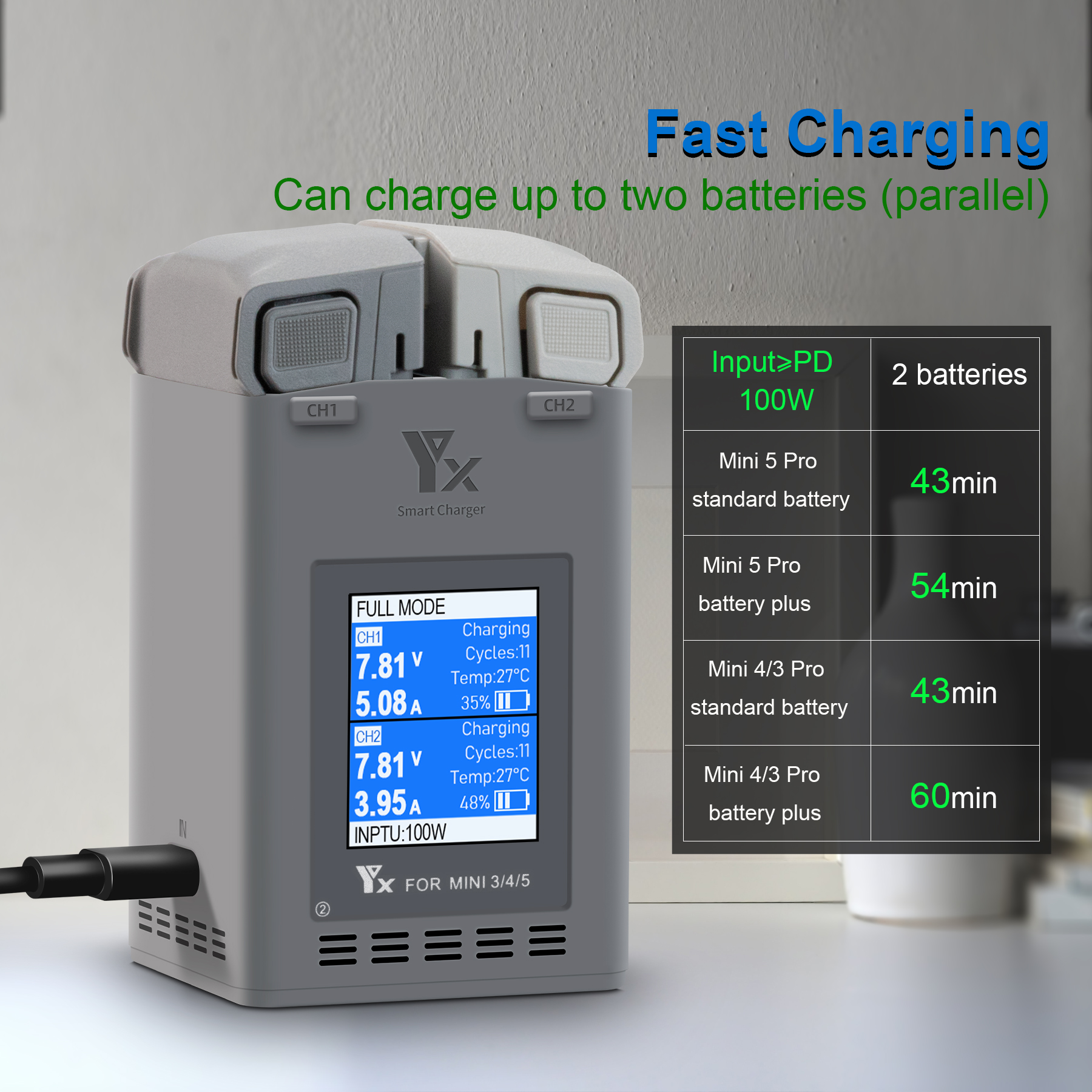 100W Intelligent Battery Charg - Drone Battery Balance Charger recensie en prijs