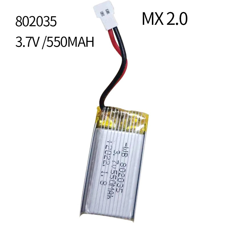 3.7V 550mAh 35C Lipo Battery 8 - Drone Battery Li-Ion recensie en prijs
