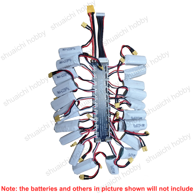 1PCS 2S (7.4V) Battery Paralle - Drone Battery Parallel Board recensie en prijs